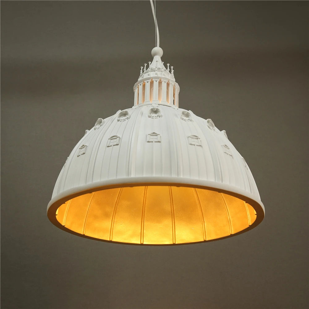 Postmodern Pendant Light St. Paul's Church Lamp Modern Mid Century Lighting For Home Decoration Restaurant Large Pendant Light