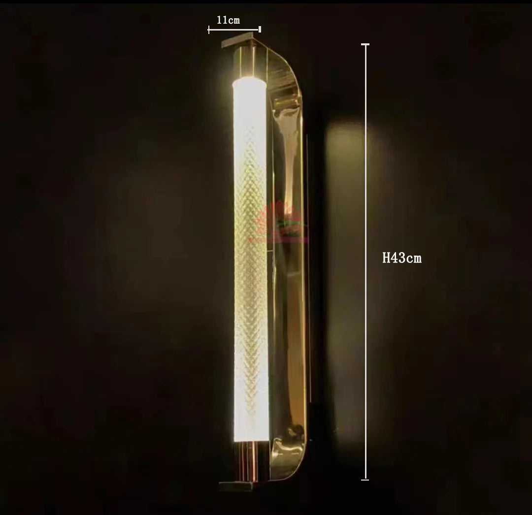 Post modern wall lamp light luxury living room dining room lamp creative American bedroom bedside designer chandelier