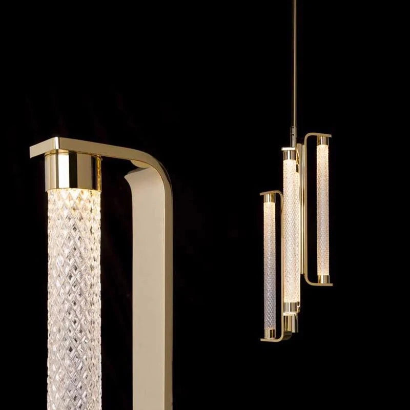 Post modern wall lamp light luxury living room dining room lamp creative American bedroom bedside designer chandelier